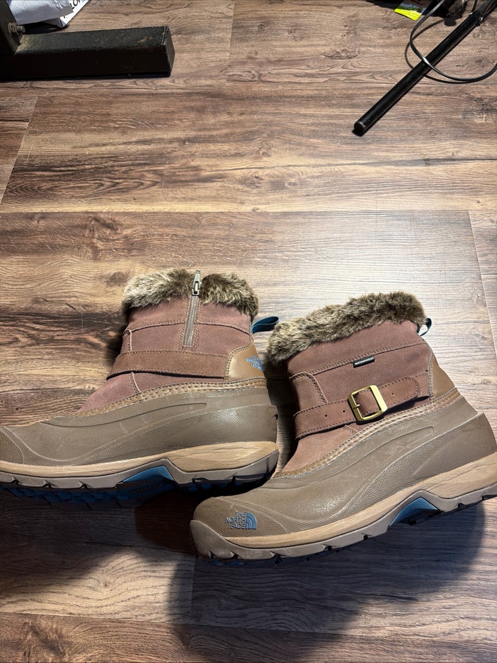 The North Face Heat Seeker Women's Mahogany Brown Winter Boots Sz 11 Waterproof